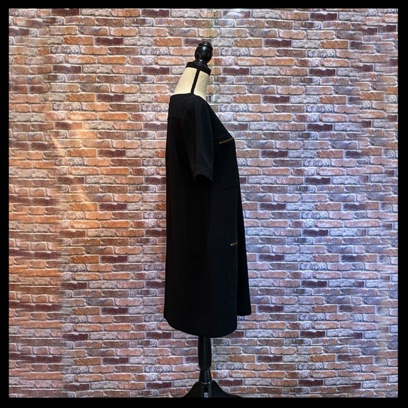 J. Crew Ponte Zip Pocket Shift Dress - Picture 4 of 6